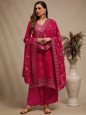 Exclusive Georgette Embroidered Dress Material