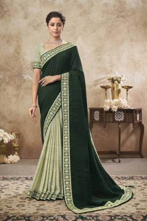 Different Looking Saree Is Here 