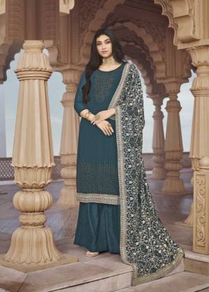 Heavy Designer Embroidery Work Fancy  Suit Collection