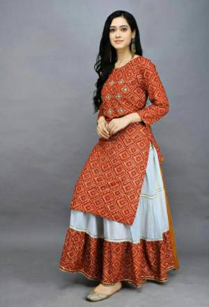 Kurti with Skirt is Here