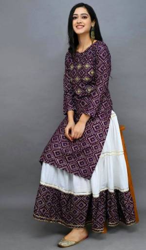 Kurti with Skirt is Here