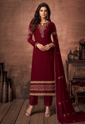 Designer Embroidery Work Georgette Suit Collection is Here
