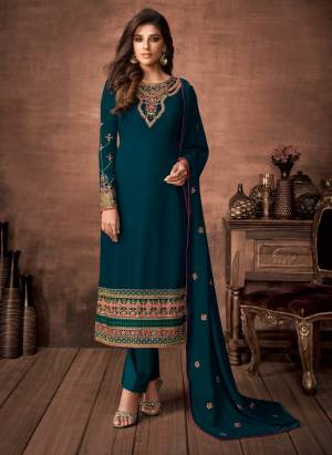 Designer Embroidery Work Georgette Suit Collection is Here