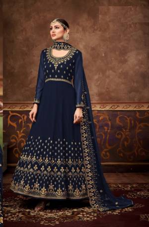 Designer Embroidery Work Blooming Georgette Suit Collection is Here