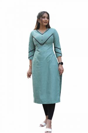 Beautiful Colored Cotton Kurti Collection