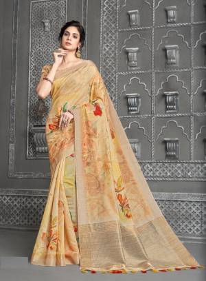 Look Pretty Wearing This Lovely Saree