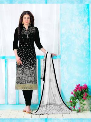 Heavy Cambric Cotton With Embroidery Work Salwar Kameez Collection