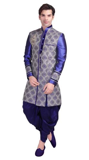 Indo-western Dhoti-Pants Style Mens Wear Collection