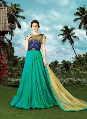 The Amazing Combination Of Trendy Colors Makes This Dress  The Ideal Pick For Your Special Parties. Grab it. 