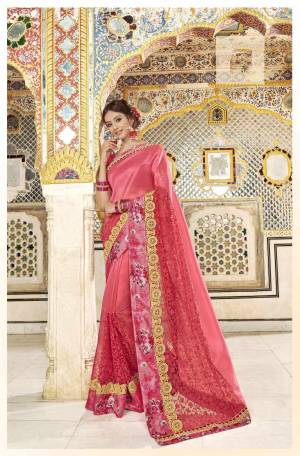 Bright And Visually Appealing Color IS Here With this Designer Saree In Dark Pink Color Paired With Dark Pink Colored Blouse. This Saree Is Fabricated On Fancy Silk Paired With Art Silk Fabricated Blouse. Buy This Attractive Looking Saree Now.