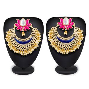 Be It A Simple Dress Of Lehenga Choli. This Lovely Pair Of Earrings Is Suitable For Both. Buy This Now.