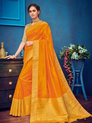 you Look striking and stunning afler wearing this Musturd yellow color two tone silk fabrics saree. look gorgeous at an upcoming any occasion wearing the saree. this party wear saree won't fail to impress everyone around you. Its attractive color and heavy designer embroidered and silk saree, stone design, beautiful floral design all over work over the attire & contrast hemline adds to the look. Comes along with a contrast unstitched blouse.