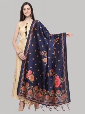 Grab This Classy Tassel Dupatta made from Assam silk has Beautified With decorative work like Digital Printed ,which makes it a smart pick for all occasions. You can wear this Dupatta in different styles Pairing Up With Different Kind Of Attires