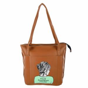 Grab This Pretty Elegant Looking Tote Bag For Your Daily Use. This Bag Is Durable And Easy To Carry All Day Long. 