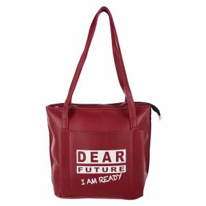 Grab This Pretty Elegant Looking Tote Bag For Your Daily Use. This Bag Is Durable And Easy To Carry All Day Long. 