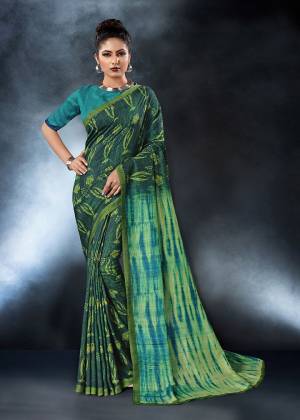 Add This Pretty Saree To Your Wardrobe For Festive Or Semi-Casual Wear. This Saree And Blouse Are Fabricated on Tussar Silk Slub Beautified With Prints. Buy This Saree Now.