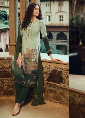 Simple and Elegant Looking Pretty Straight Suit Is Here In Light Green Color. This Dress Material Is Crepe Based Paired With Georgette Fabricated Dupatta. Buy Now.