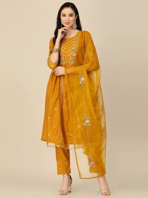 Shine Bright In This Beautiful  Designer  Readymade Suit Collection