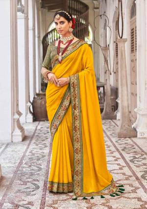 Look Pretty Wearing This Lovely Designer Saree