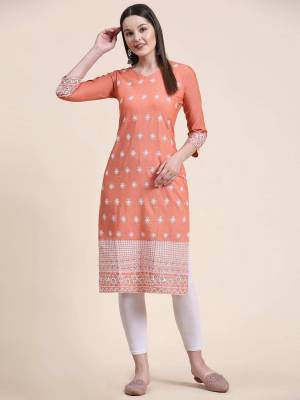 Shine Bright In This Beautiful Designer Readymade  kurti 