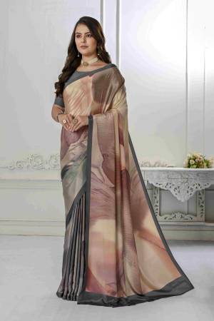 Look Pretty Wearing This Lovely Designer Saree