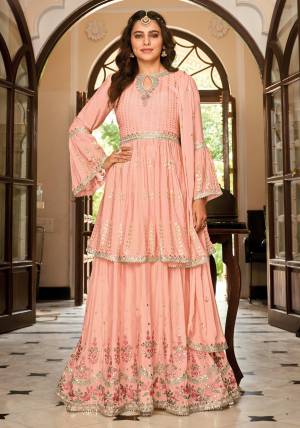 Shine Bright In This Beautiful  Designer  Semistiched  Suit Collection