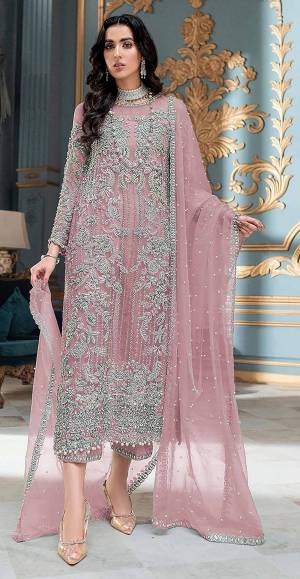 Shine Bright In This Beautiful  Designer  Semistiched  Suit Collection