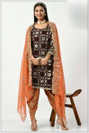 Shine Bright In This Beautiful  Designer  Readymade  Suit Collection
