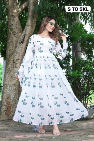 Look Pretty Wearing This Lovely Designer Readymade  Gown Here