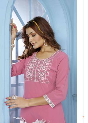 Shine Bright In This Beautiful Designer Readymade  kurti 