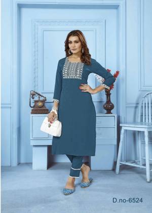 Shine Bright In This Beautiful Designer Readymade  kurti 