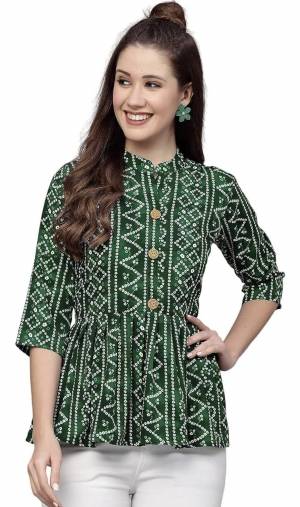 Shine Bright In This Beautiful Designer Readymade  kurti 