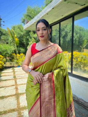 Look Pretty Wearing This Lovely Designer   Saree