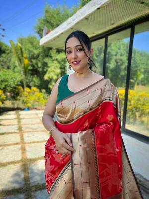 Look Pretty Wearing This Lovely Designer   Saree