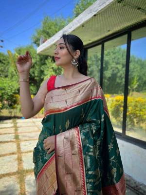 Look Pretty Wearing This Lovely Designer   Saree