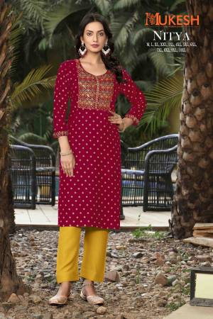 Shine Bright In This Beautiful Designer Readymade  kurti 