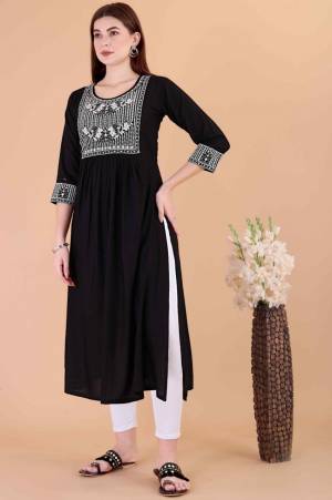 Shine Bright In This Beautiful Designer Readymade  kurti 