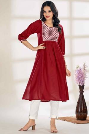 Shine Bright In This Beautiful Designer Readymade  kurti 