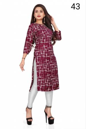 Shine Bright In This Beautiful Designer Readymade  kurti 