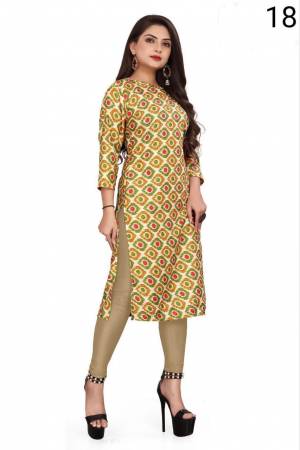 Shine Bright In This Beautiful Designer Readymade  kurti 