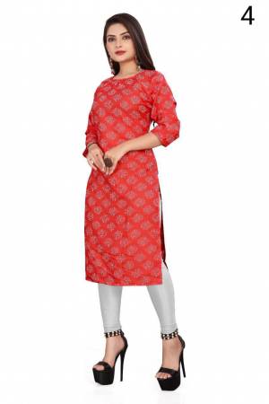 Shine Bright In This Beautiful Designer Readymade  kurti 