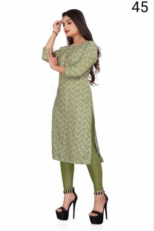 Shine Bright In This Beautiful Designer Readymade  kurti 