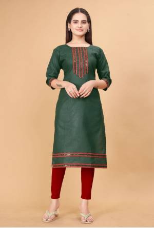 Shine Bright In This Beautiful Designer Readymade  kurti 