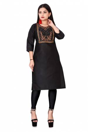 Shine Bright In This Beautiful Designer Readymade  kurti 