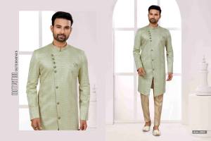 Shine Bright In This Designer Readymade Mens Wear Kurta Here