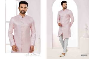 Shine Bright In This Designer Readymade Mens Wear Kurta Here