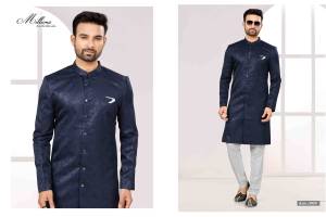 Shine Bright In This Designer Readymade Mens Wear Kurta Here