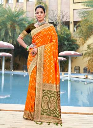 Look Pretty Wearing This Lovely Designer  Saree