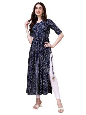 Shine Bright In This Beautiful Designer Readymade  kurti 