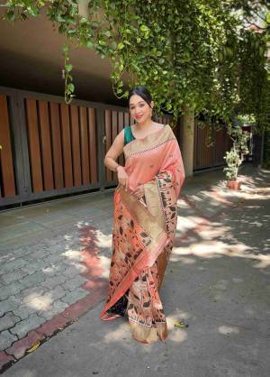 Look Pretty Wearing This Lovely Designer  Saree